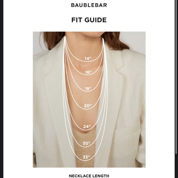 Baublebar Bubble letter necklace - Picture 6 of 6